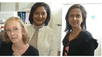 Collaborating with colleagues in France